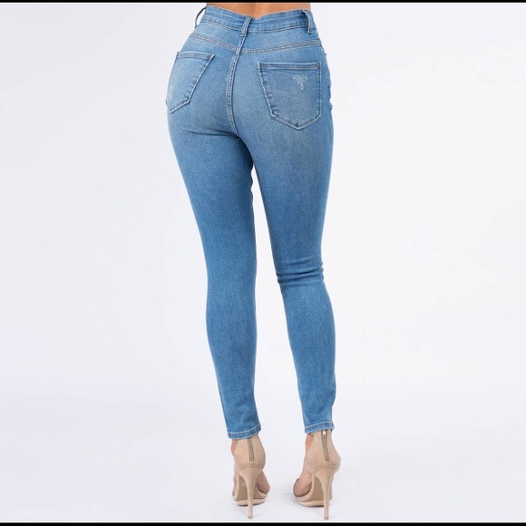 Cuvry Girl Jeans plus Size - Picture 2 of 2